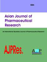 Asian Journal of Pharmaceutical Research